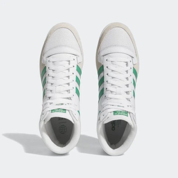 adidas Originals Men's White Green TOP TEN RB Basketball SHOES FZ6203 - Picture 3 of 5